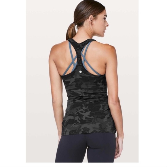 Lululemon Cool Racerback Tank in Camo. - Picture 3 of 13